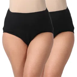 Morph Pack Of 2 Post Delivery Period Panties - Black-picture-18