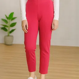 Dollar Missy Women Relaxed Straight Leg Straight Fit Trousers-image-38