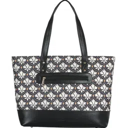 Rubik Floral Printed Shopper Tote Bag image 4
