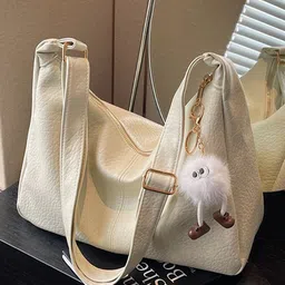 LULU & SKY Structured Handheld Bag with Quilted image 4