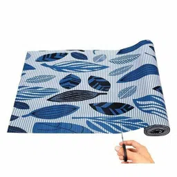 Mopak Decor Blue Set of 1 Regular Shelf Liner Organisers image 2