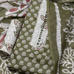 Meena Bazaar Floral Printed Unstitched Dress Material-picture-20