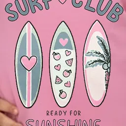 KUCHIPOO Girls Printed T-shirt image 4