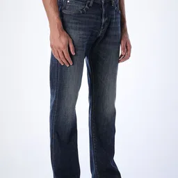 Jack & Jones Men Bootcut Low-Rise Light Fade Stretchable Jeans image 5