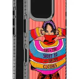 DailyObjects Abstract Printed iPhone 16 Pro Max Back Case Mobile Accessories image 3