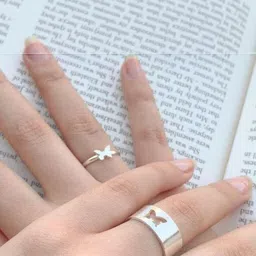 Teeragaj Set Of 2 Adjustable Finger Ring-picture-33