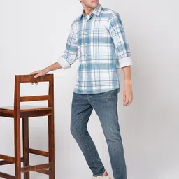 Mast & Harbour Men Relaxed Tartan Checks Checked Casual Shirt image 2