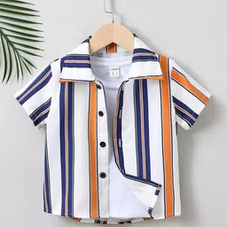 DUTT CREATION Boys Classic Floral Printed Casual Shirt image 2