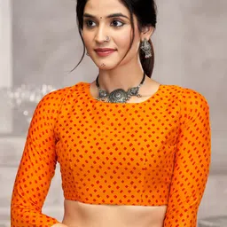 KALINI Yellow Chiffon Printed Daily Wear Saree image 3