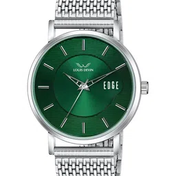LOUIS DEVIN Men Embellished Dial & Stainless Steel Straps Analogue Watch LD-GR092-GRN-CH-image-88