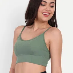 KALP CRAZE Pack Of 3 Lightly Padded Full Coverage Sports Bras image 2