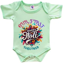 Cute Pals Infants Printed Cotton Bodysuit-image-64