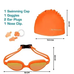 STRAUSS Pack Of 24 Swimming Goggles & Cap image 5