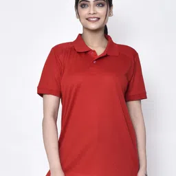 RAPL Women Polo Collar Pockets T-shirt-picture-26