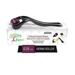 Epyz Derma Roller For Hair Growth With 0.25 mm Stainless Steel Needles- Pink-picture-36