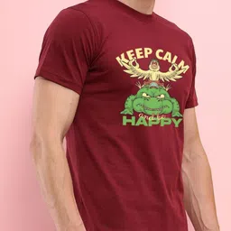 T.T. Men Graphic Printed Round Neck Cotton T-shirt image 4