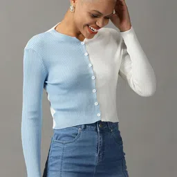 SHOWOFFFF Colourblocked Top image 3