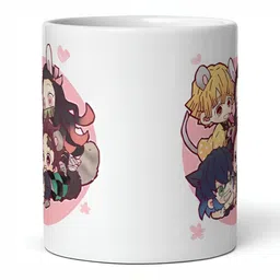 Mr UVD White Graphic Printed Ceramic Glossy Mug 350 ml image 5