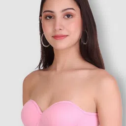 SELFCARE Women Half Coverage Lightly Padded T-shirt Bra image 3