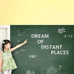 Jaamso Royals Green Board Self Adhesive Waterproof Wall Stickers With 5 Free Chalks-picture-1