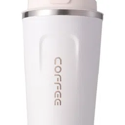 Style Homez White Stainless Steel Double Wall Jar with Lid - 380 ml-picture-41