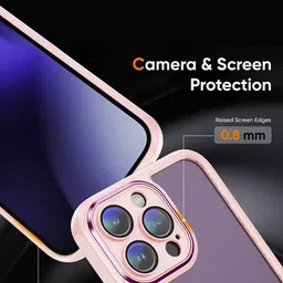 QRIOH Solid Printed iPhone 15 Pro Max Back Case Mobile Accessories image 4
