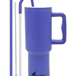 FAVRIA Purple Single Stainless Steel Solid Double Wall Vacuum Water Bottle-picture-53