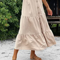 StyleCast Women Layered Tiered Midi Skirts image 2