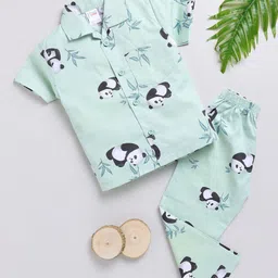 NAUTI KIDZ Boys Pure Cotton Printed Night suit-picture-35