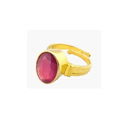 GenZcomplex Gold-Plated Brass Finger Ring-picture-19