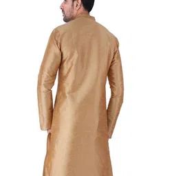 JEXI Mandarin Collar Long Sleeves Straight Kurta image 3