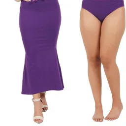 FEMULA Women Cotton Fishcut Saree Shapewear-picture-36