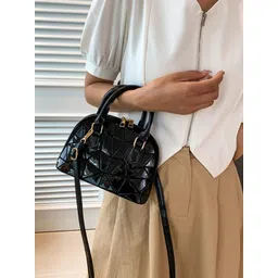 KPOP Women Solid Baguette Handheld Bag-picture-14