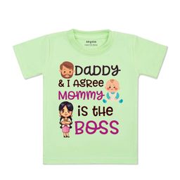 Arvesa Kids Typography Printed Round Neck Cotton T-shirt-picture-47
