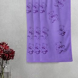 Myntra Elegant Homes Purple 3 Printed Cotton 300 GSM Bath Towel-picture-11
