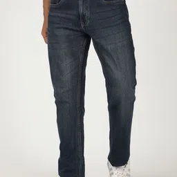 Greenfibre Men Straight Fit Light Fade Stretchable Jeans-picture-26