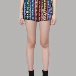 Ashtag Women Printed Shorts-picture-17