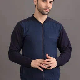 GRACIT Men Colourblocked Bomber Jacket-picture-25