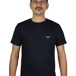 TREERANGA Men Solid Round Neck Cotton T-shirt-picture-16