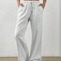 Moda Rapido Mid-Rise Flat-Front Regular Fit Trousers image 2