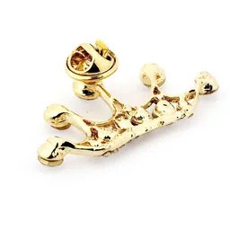 ELLIS Men Artificial Stones Studded Statement Brooch image 3