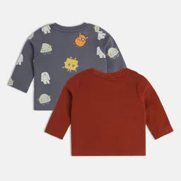 MINI KLUB Boys Typography 2 Printed Applique T-shirt image 2