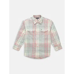 Tommy Hilfiger Boys Checked Casual Shirt-picture-46