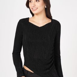 Annabelle by Pantaloons Women Self Design Top-picture-25