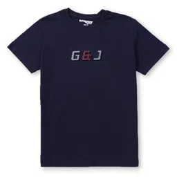 Gini and Jony Boys Brand Logo Printed Round Neck Cotton T-shirt-picture-12