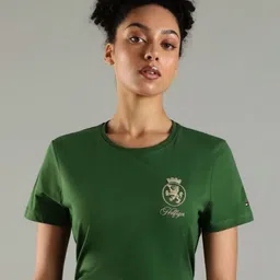 Tommy Hilfiger Brand Logo Embroidered Regular Fit T-shirt-picture-19
