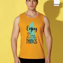 WOOSTRO Men Pack of 2 Typography Printed Round Neck Cotton Slim Fit Sports T-shirts-picture-32