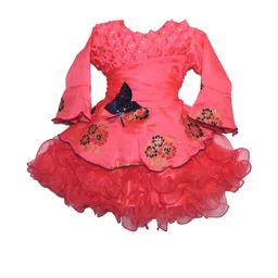 dress collection Baby Girls Midi/Knee Length Festive/Wedding Dress (Multicolor, Full Sleeve)Nice Dress-picture-16