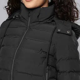 Fort Collins Crop Hooded Bomber Jacket image 3