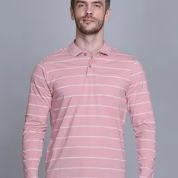 SANE ORIGINALS Striped Polo Collar T-shirt-picture-36